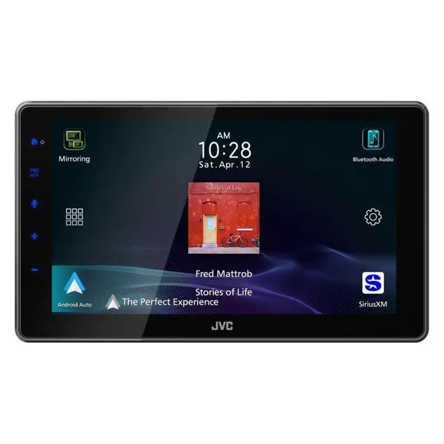 Alt view image 4 of 4 - JVC KW-Z900W 9in CarPlay Stereo + KS-U60 HDMI Extension Cable