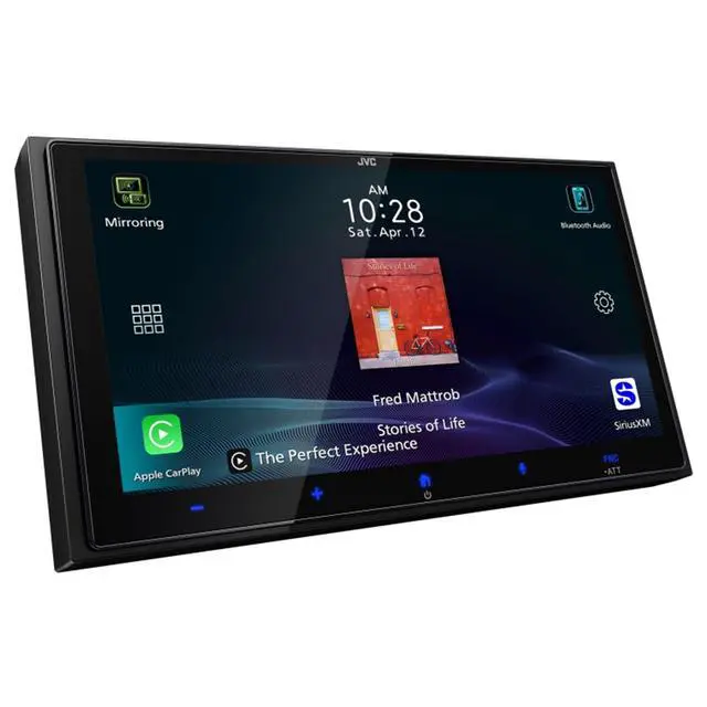 Alt view image 2 of 4 - JVC KW-M795BW Wireless CarPlay Stereo + RM-RK259 Remote