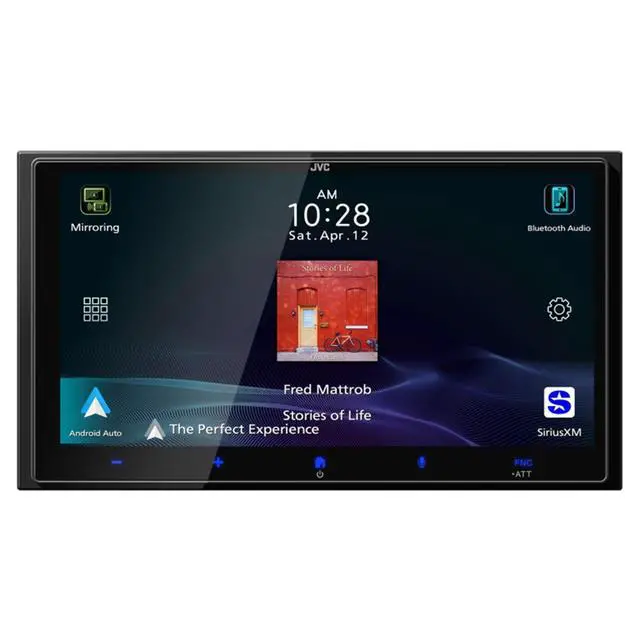 Alt view image 4 of 4 - JVC KW-M795BW Wireless CarPlay Stereo + RM-RK259 Remote