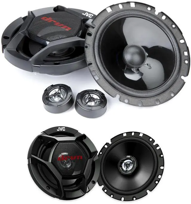 Main image of JVC 6.75in Component + Coax 4-Speaker Upgrade Bundle