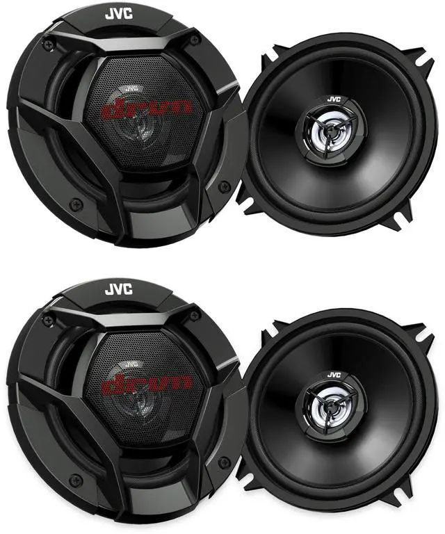 Main image of JVC CS-DR521 5.25in 4-Speaker Car Audio Bundle