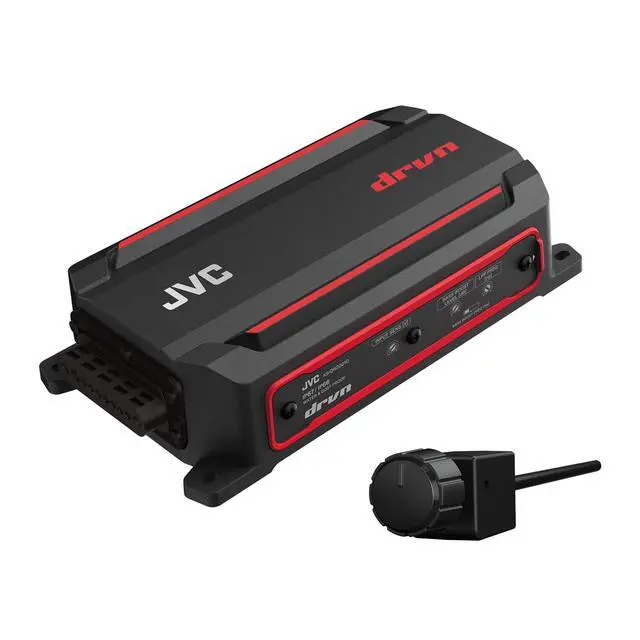 Alt view image 2 of 4 - JVC 12in DRVN Subwoofer + Compact Mono Amplifier Bundle