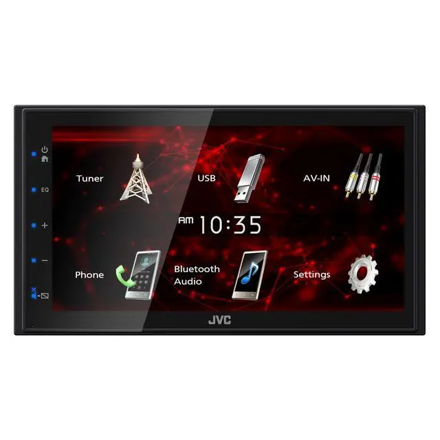 Alt view image 3 of 4 - JVC 6.8in Bluetooth Stereo + 6.75in + 6x9 Speaker Bundle