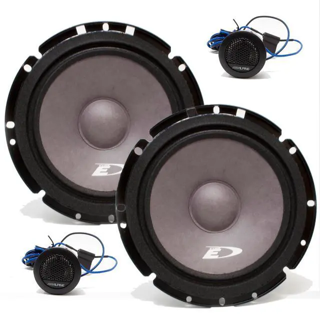 Alt view image 2 of 4 - Alpine iLX-W670-S Digital Multimedia Receiver w/ A Pair Alpine SXE-1751S 6.5" Component and A Pair SXE-1726S 6.5" Coax Speakers