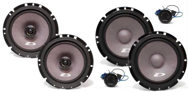 Main image of Alpine SXE-1751S 6.5" 220w Component+6.5" 220w 2-Way Car Audio Coaxial Speakers