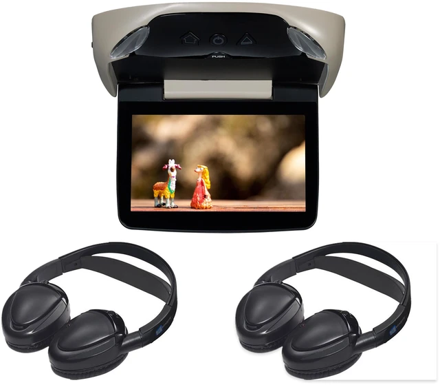 Main image of Voxx VODA10 10.1in Smart TV Overhead with 2 MTGHP2CA Wireless Headphones