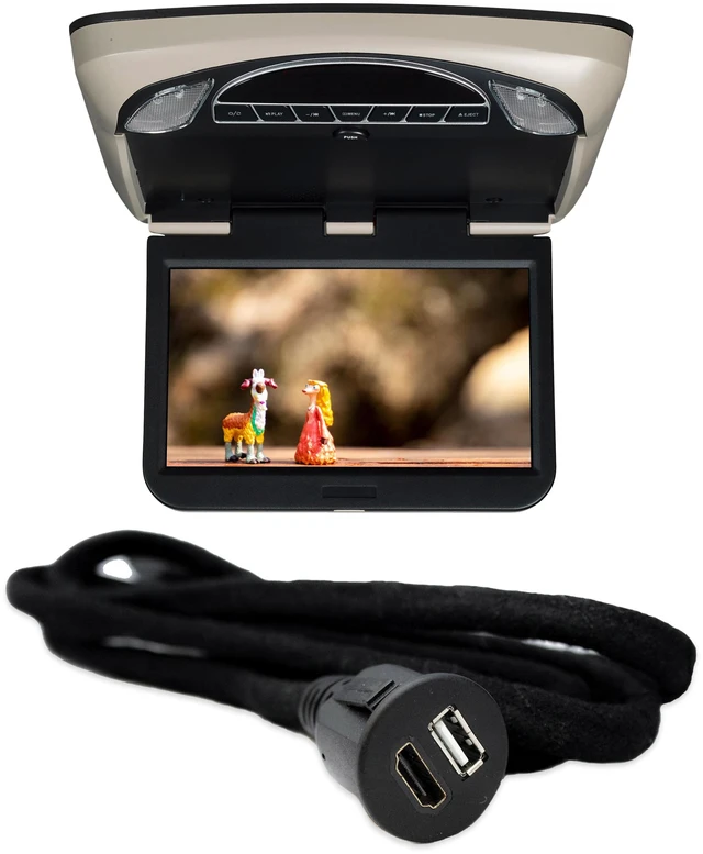Main image of Voxx VXMTG10 10.1in DVD Overhead with HDH12 HDMI USB Extension