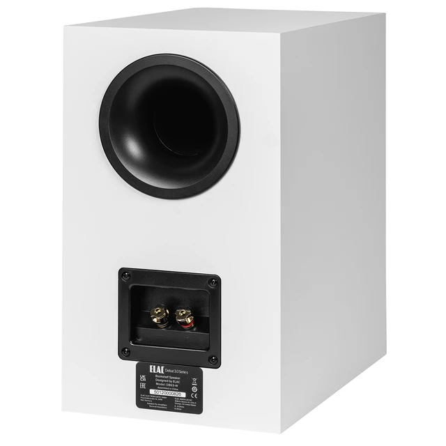 Alt view image 4 of 4 - ELAC DB53-W - DEBUT 3.0 5.25" Bookshelf Speakers - White, Pair