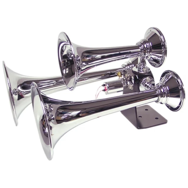 Alt view image 3 of 3 - Rostra AH-D300+ Train Horn + AC-20MP 2.0-Gallon Compressor