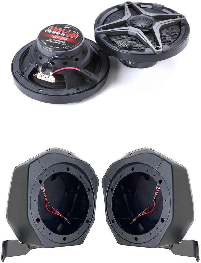 Main image of SSV Works 2021-2024 Ford Bronco 4-Door Rear Speaker Pod 6.5in Upgrade