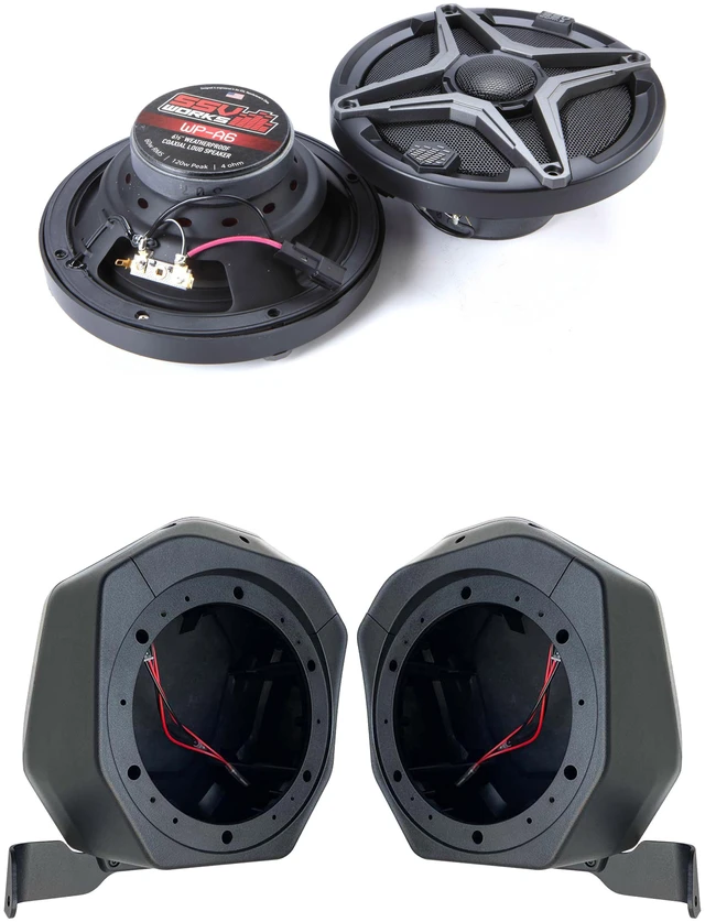 Main image of SSV Works 2021-2024 Ford Bronco 2-Door Rear Speaker Pod 6.5in Upgrade