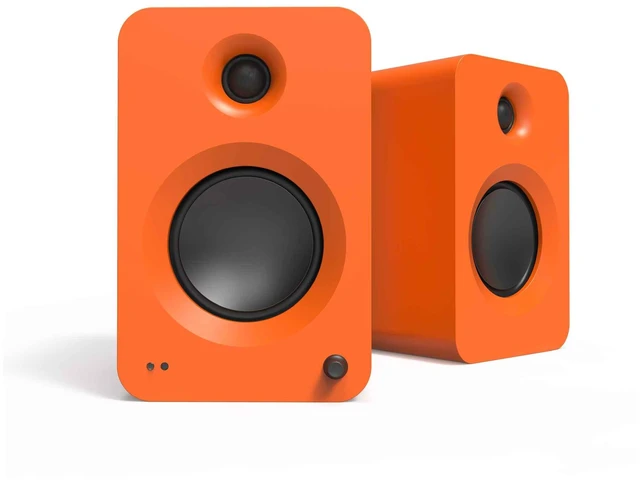 Alt view image 2 of 4 - Kanto REN Matte Orange + SUB8 Black + ST28 Black + Tributaries 2m HDMI Complete TV Audio Kit
