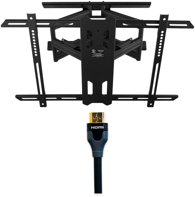 Main image of Kanto PDX650 Full Motion TV Mount + Tributaries 3m 48G HDMI Kit