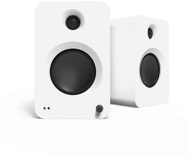 Alt view image 2 of 4 - Kanto REN White + SUB8 White + ST28 White + Tributaries 2m HDMI Complete TV Audio Kit