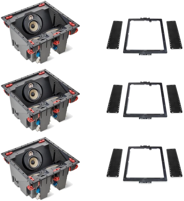 Main image of Focal 300 ICLCR5 3-Speaker + 3-Bracket Preconstruction Package