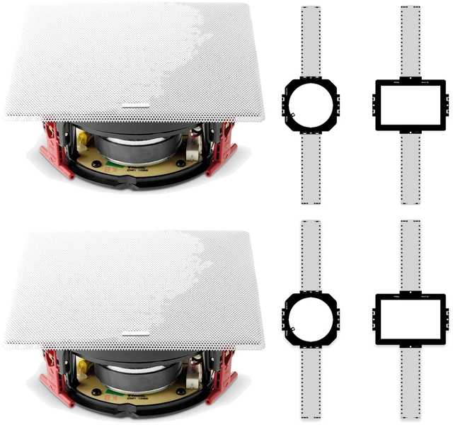 Main image of Focal 300 ICW4 2-Speaker + 2-Bracket Preconstruction Package
