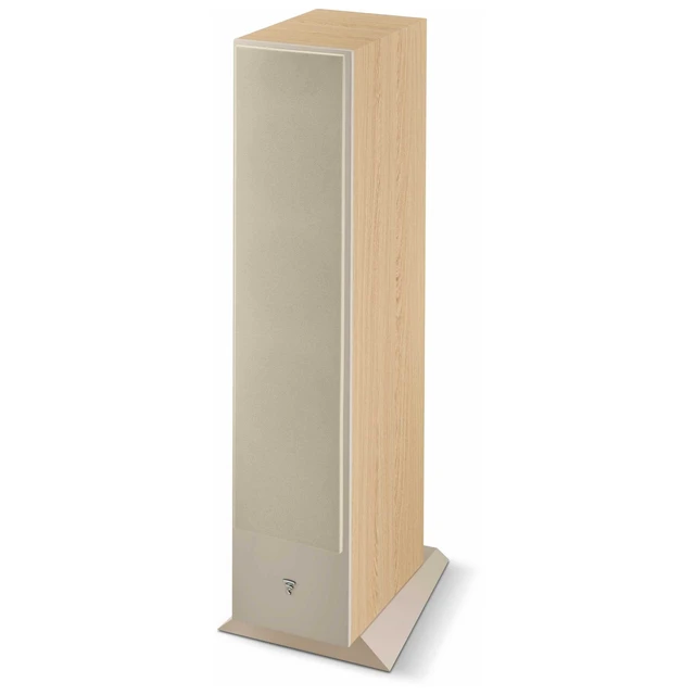 Alt view image 3 of 4 - Focal Theva No2 Light Wood Speakers (Pair) + WiiM Amp Ultra Silver