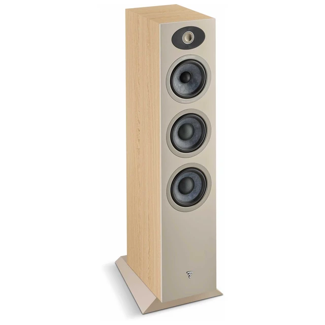 Alt view image 4 of 4 - Focal Theva No2 Light Wood Speakers (Pair) + WiiM Amp Ultra Silver