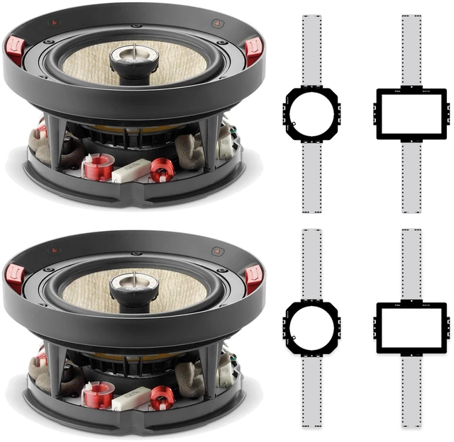 Main image of Focal 300 ICW6 2-Speaker + 2-Bracket Preconstruction Package