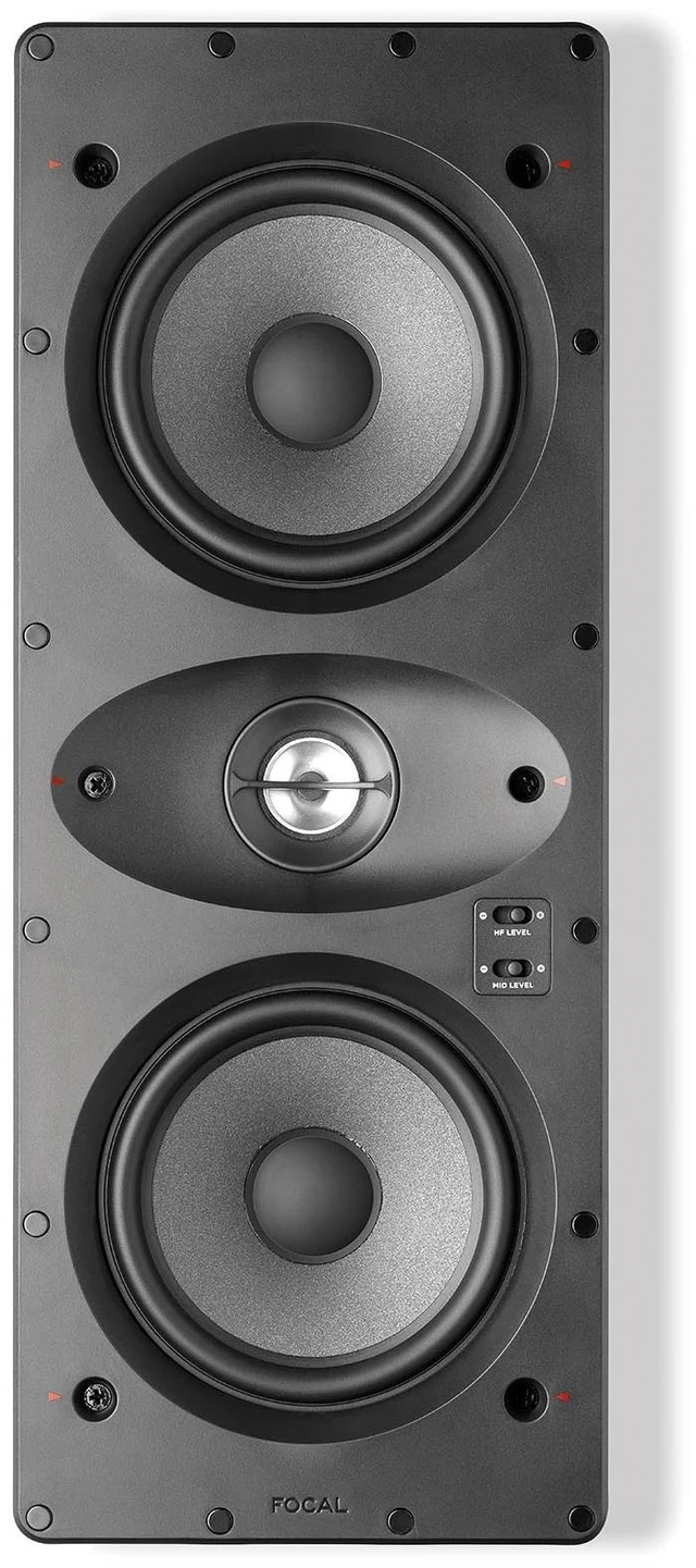 Alt view image 3 of 4 - Focal 100 IWLCR5 3-Speaker + 3-Bracket Preconstruction Package