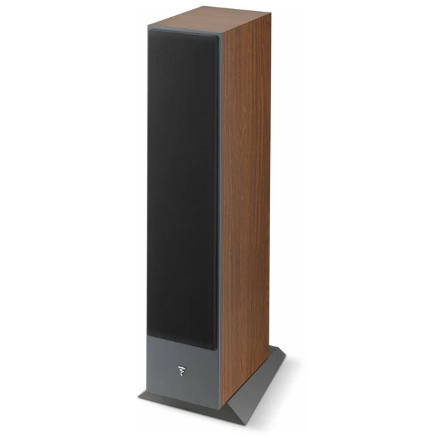 Alt view image 3 of 4 - Focal Theva No2 Dark Wood Speakers (Pair) + WiiM Amp Ultra Silver