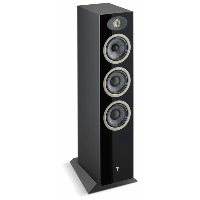 Alt view image 4 of 4 - Focal Theva No2 Black Speakers (Pair) + WiiM Amp Ultra Silver