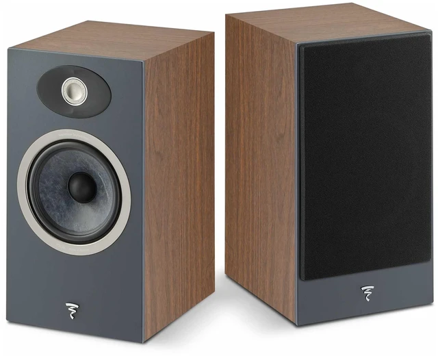 Alt view image 2 of 4 - Focal Theva No1 Dark Wood Speakers (Pair) + Yamaha RX-V4A