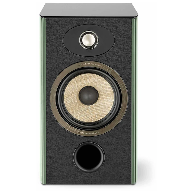 Alt view image 4 of 4 - Focal Aria Evo X N°1 Moss Green High Gloss Pair + SUB 1000F 2.1 System