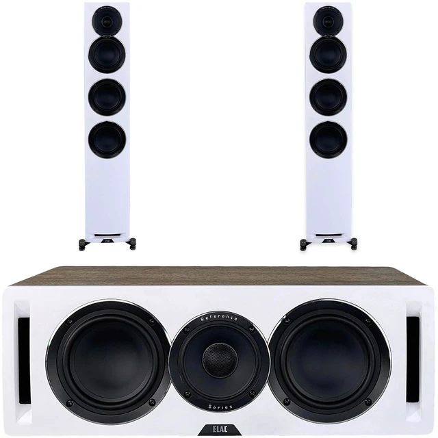Main image of ELAC Uni-Fi Reference UFR52 White Pair + UCR52 White Center