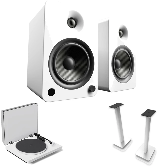 Main image of OBI3 G2 White + YU6 White + SP26 White Stands
