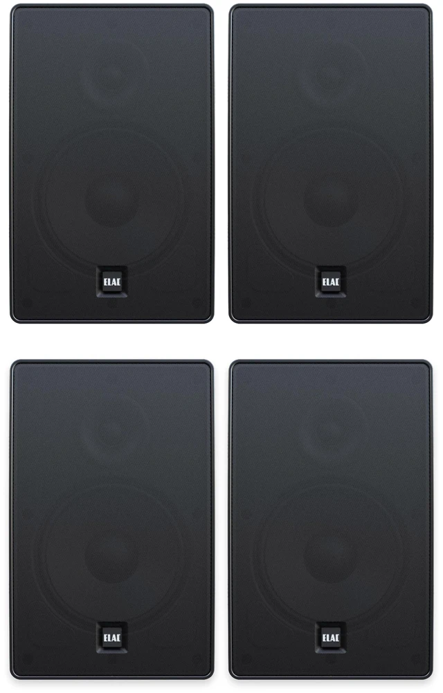 Main image of ELAC Muro OD-M81 Black 2-Speaker Outdoor Package