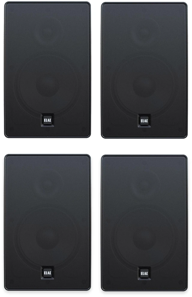 Main image of ELAC Muro OD-M61 Black 2-Speaker Outdoor Package