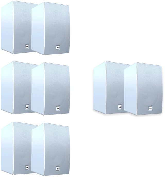 Main image of ELAC Muro OD-M61 White 4-Speaker Outdoor Package