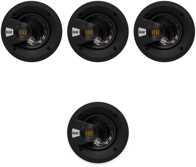 Main image of ELAC Vertex IC-VJ63 6.5in Vertex III JET In-Ceiling 4-Speaker Package