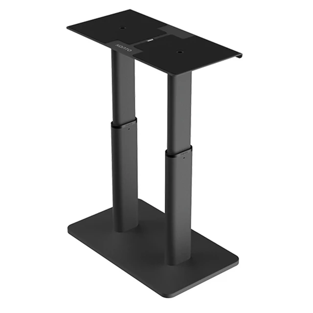 Alt view image 8 of 9 - Kanto SCH Universal Height Adjustable Center Channel Speaker Stand