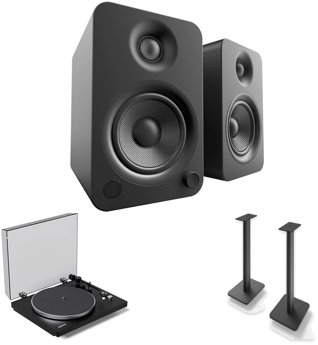 Main image of OBI3 G2 Black + YU4 Black + SP26 Black Stands