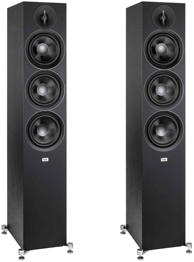 Main image of Elac - Two DF63-BK - Debut 3.0 6.5" Floor Speaker - Black