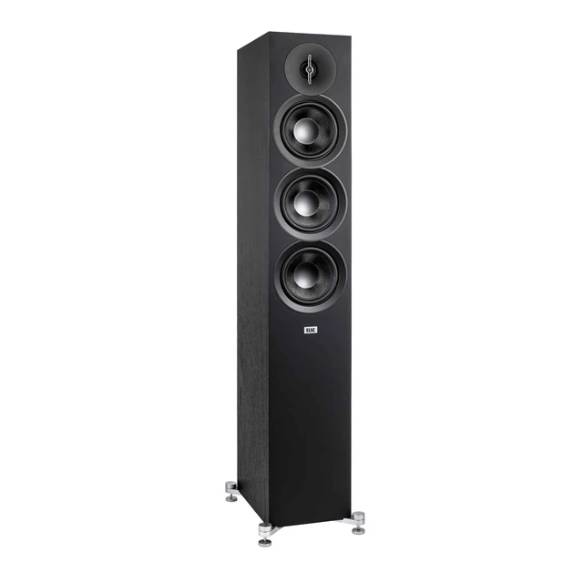 Alt view image 2 of 4 - Elac Debut 3.0 Df53 Black Tower Speakers (Pair) With Debut 10 Inch Subwoofer