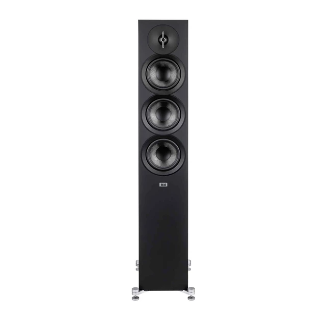 Alt view image 4 of 4 - Elac Debut 3.0 Df53 Black Tower Speakers (Pair) With Debut 10 Inch Subwoofer
