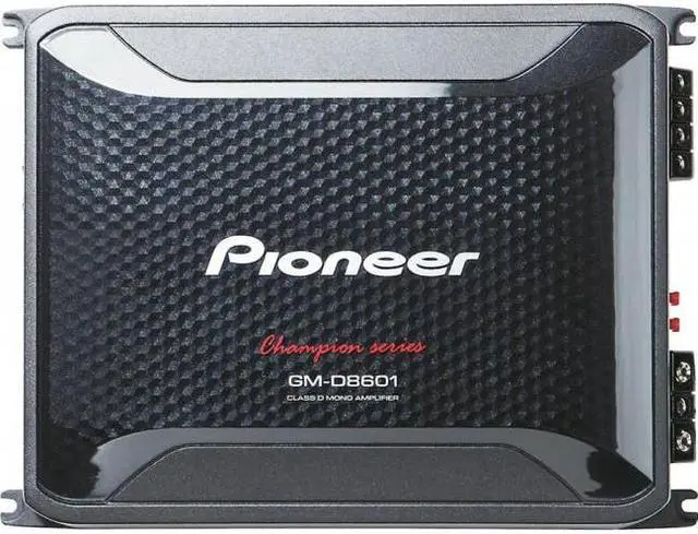 Alt view image 14 of 20 - New Pioneer Gmd8601 1600W Car Audio Mono Amplifier Amp With Bass Knob 1600 Watt