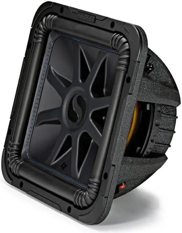 Alt view image 2 of 20 - Kicker L7S124 L7S 12" Subwoofer Dual Voice Coil 4-Ohm 750W