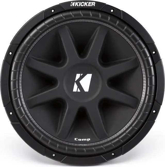 Alt view image 9 of 20 - Kicker Classic 15" Comp 4 Ohm SVC Subwoofer