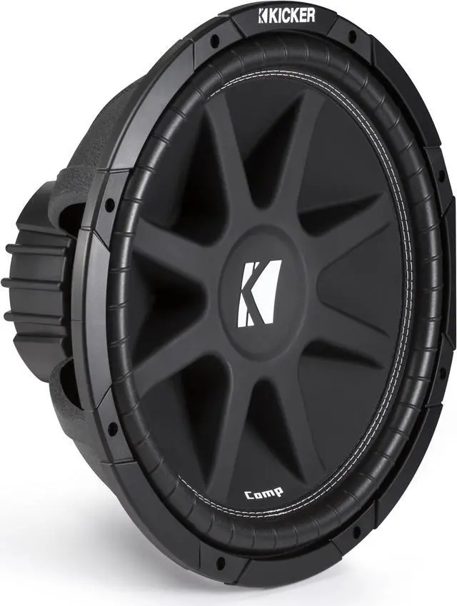 Alt view image 10 of 20 - Kicker Classic 15" Comp 4 Ohm SVC Subwoofer