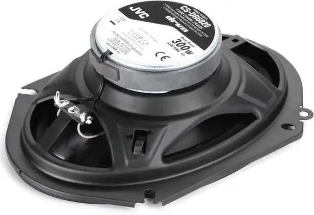 Alt view image 8 of 12 - JVC CS-DR6821 6 x 8" 2-Way Coaxial Stereo Speakers 300W, For Car, Black