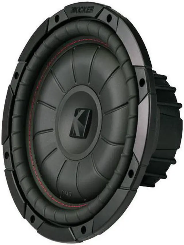 Alt view image 7 of 20 - Kicker 43CVT102 10 inch CompVT 2 Ohm Subwoofer