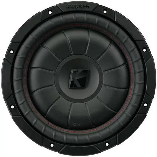 Alt view image 6 of 20 - Kicker 43CVT102 10 inch CompVT 2 Ohm Subwoofer