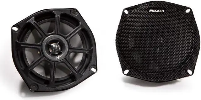 Alt view image 9 of 20 - Kicker 10 PS5250 2-Ohm 5 ¼" 2-way Marine Speakers