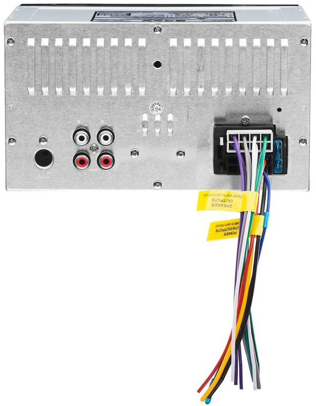 Alt view image 4 of 4 - Boss 480BRGB Double-DIN, MECH-LESS Multimedia Player (no CD/DVD) Bluetooth
