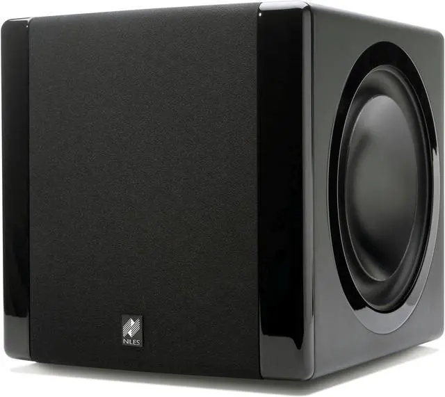 Alt view image 3 of 4 - Niles SW8 Wireless Powered 1200 Watt Home Subwoofer, High-Fidelity Audio Transmitter & Receiver Kit