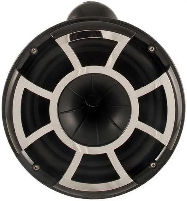 Alt view image 2 of 4 - Wet Sounds - REV 8 Fixed Aluminum Clamp 8-Inch Tower Speakers - Black (Pair)